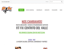 Tablet Screenshot of fitfix.com